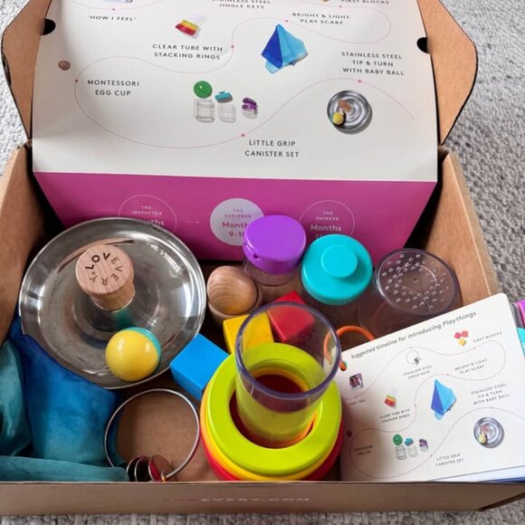 Lovevery The Explorer Play Kit 9-10 Months Complete Set, montessori toys - Picture 1 of 8